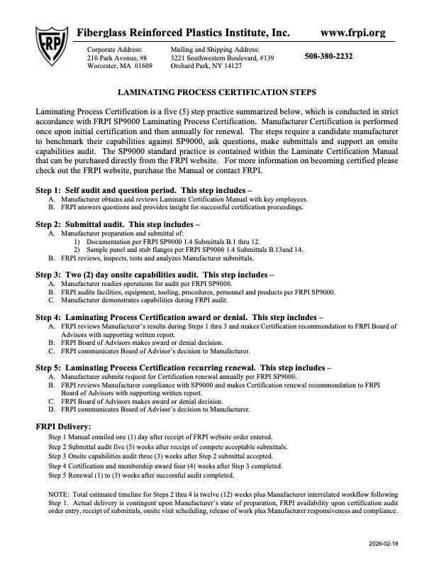 SP9000 Laminating Process